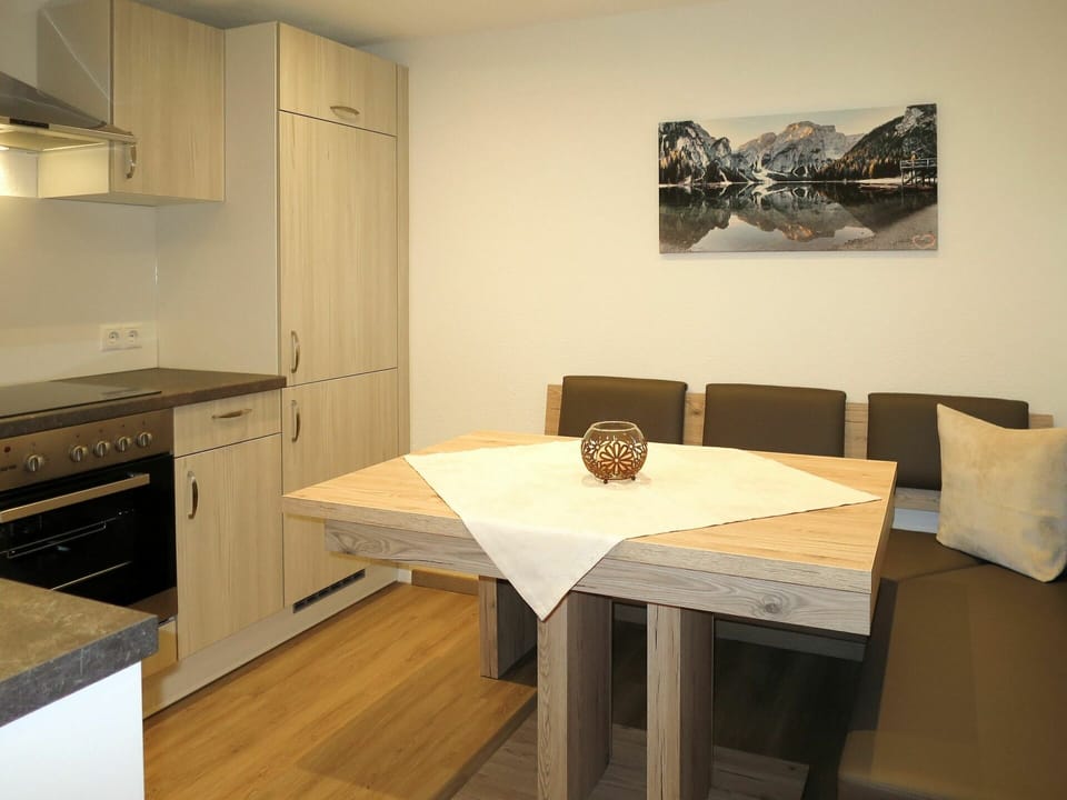 Furniture, Property, Table, Cabinetry, Countertop, White, Building, Wood, Interior Design, Kitchen Appliance