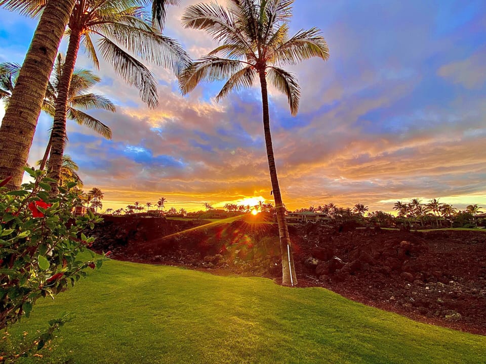 Endless sunsets here at Golf Villas