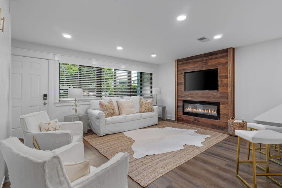 Welcome to Santa Rosa Beach! This ground-floor unit is steps away from the pool.