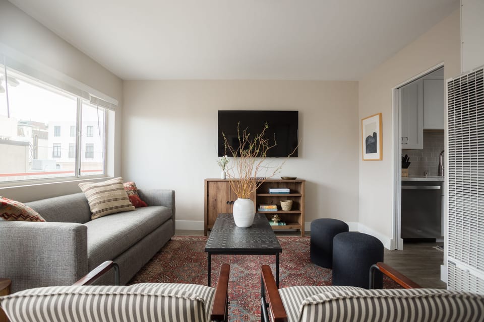 Kick your feet up and put on a movie.