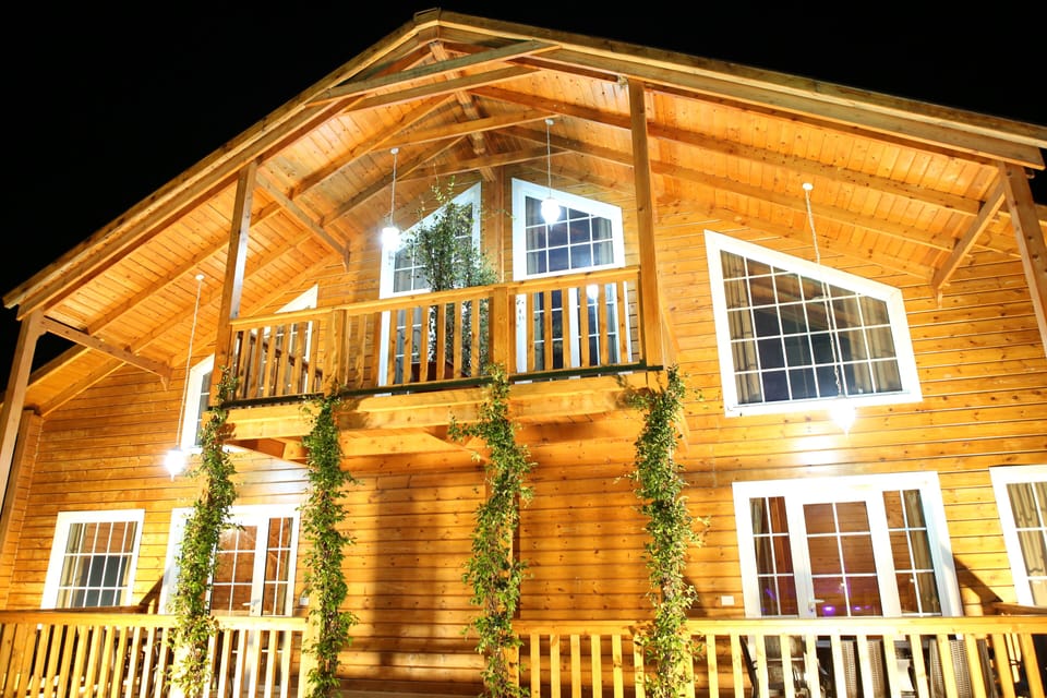 wooden villa