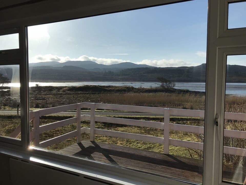 view from sitting room window