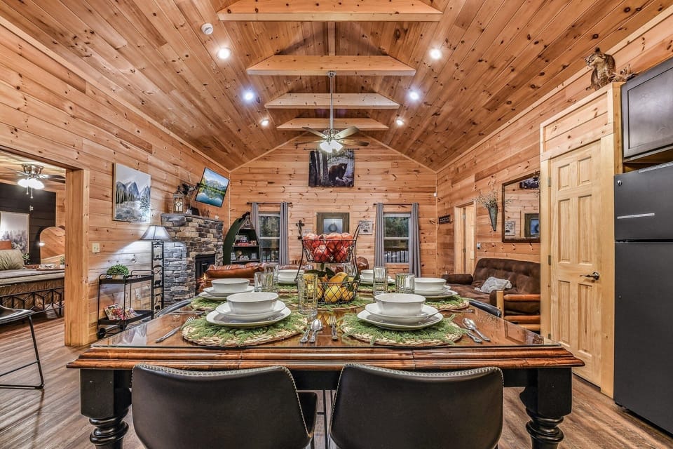 Indoors, Hardwood, Stained Wood, Furniture, Table
