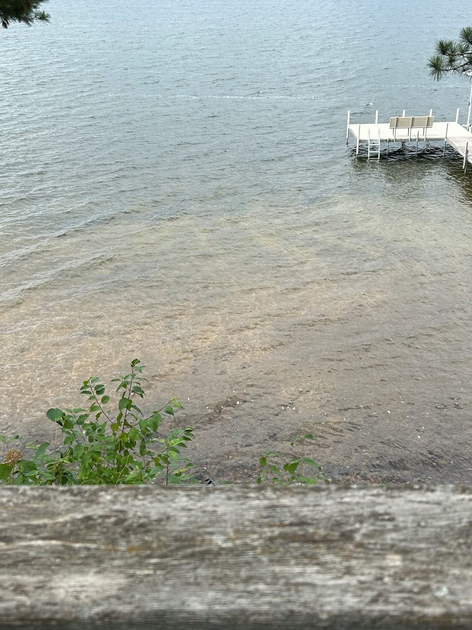 Sand Lake Bottom and Crystal Clear Water!