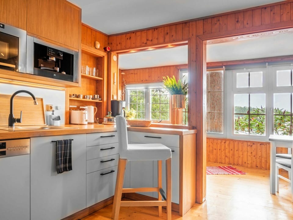 Cabinetry, Countertop, Furniture, Property, Building, Kitchen Appliance, Window, Chair, Home Appliance, Wood
