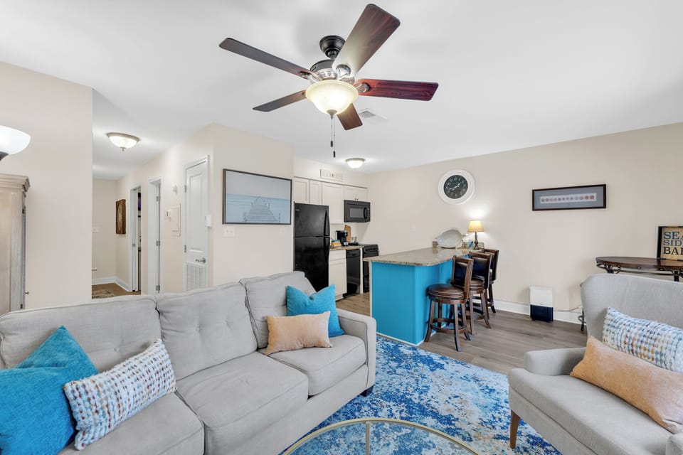 Living kitchen area