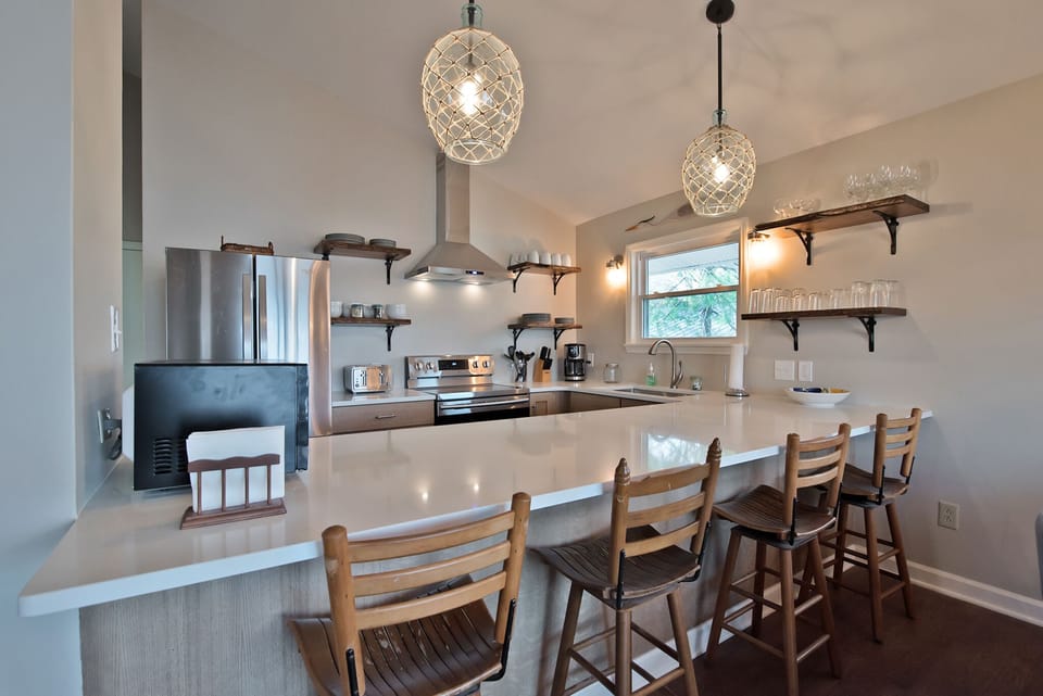 Completely updated kitchen