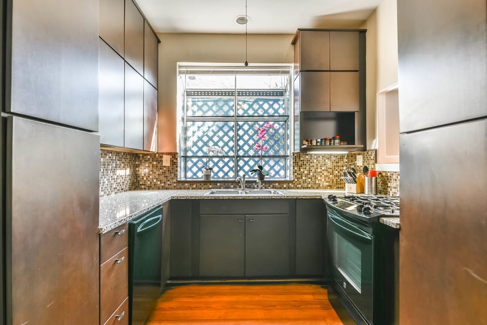 Chef's kitchen has EVERYTHING a great cook could ask for, spices included!
