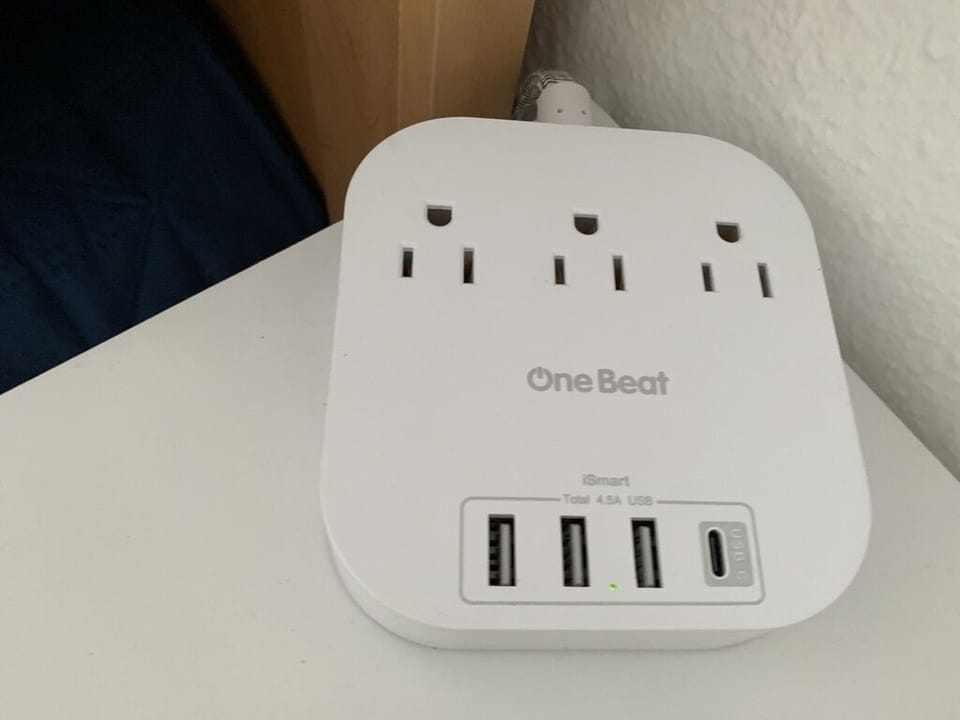 Each bedroom has extra plug-ins and USB charger ports