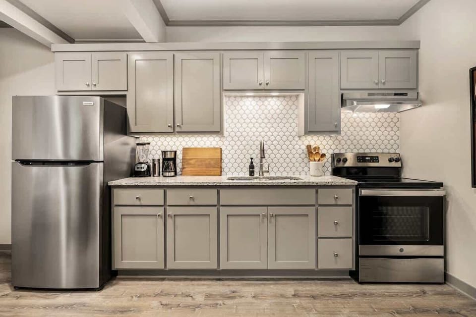 Fully remodeled kitchen with all the appliances & extras necessary for an awesome stay!