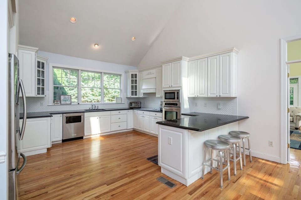 Kitchen with Bar Stool Seating