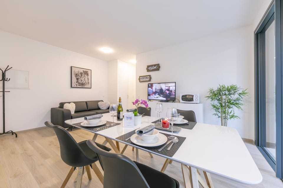 Living and dining room