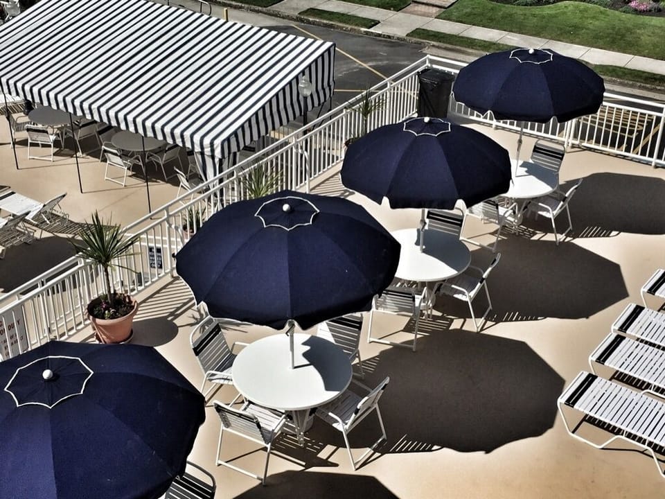 Sun deck below 