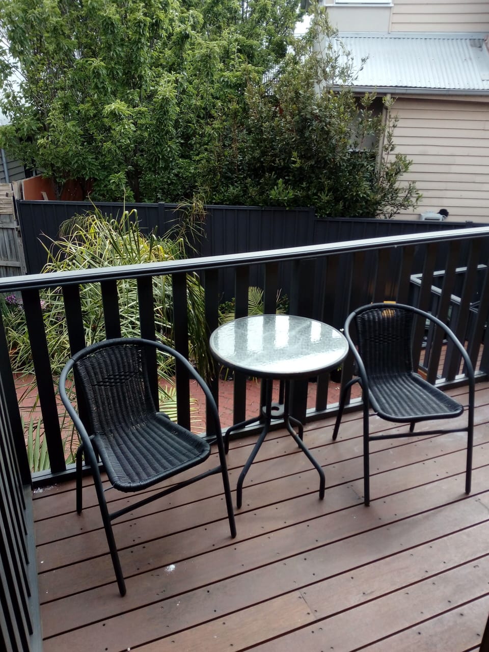 Out door setting on Balcony