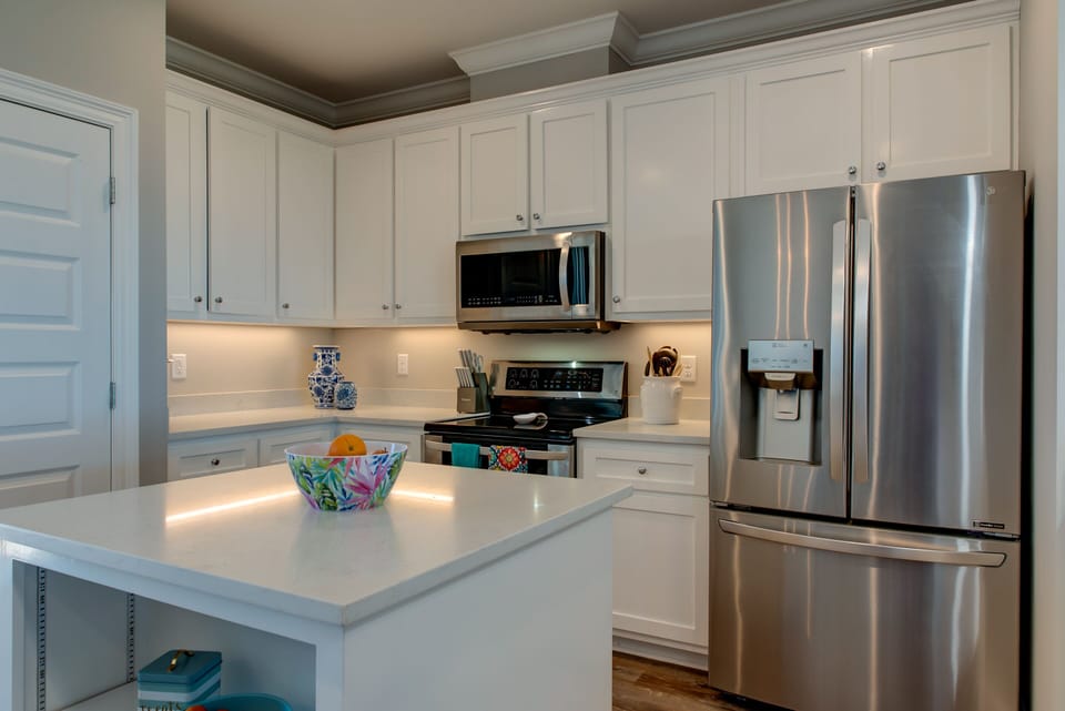 Blue Oasis Kitchen Island