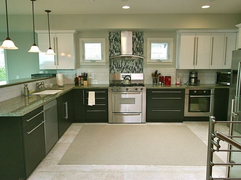 fully stocked kitchen