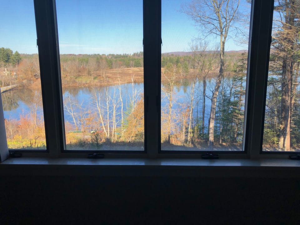 View from master bedroom.