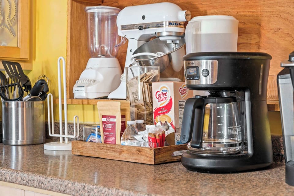 Our coffee corner, perfect for your morning brew!