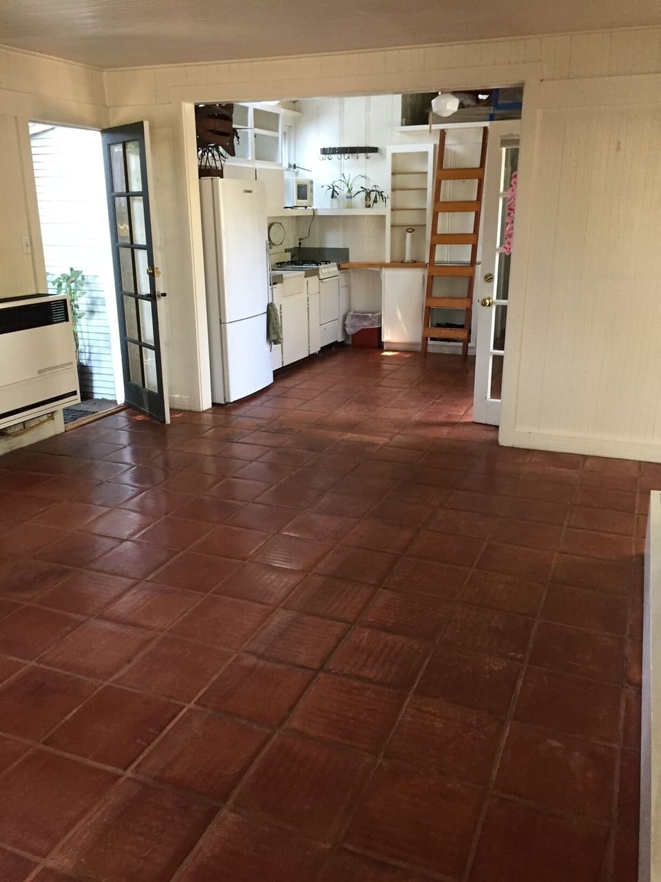 Spanish Tile Floor without furniture, rugs