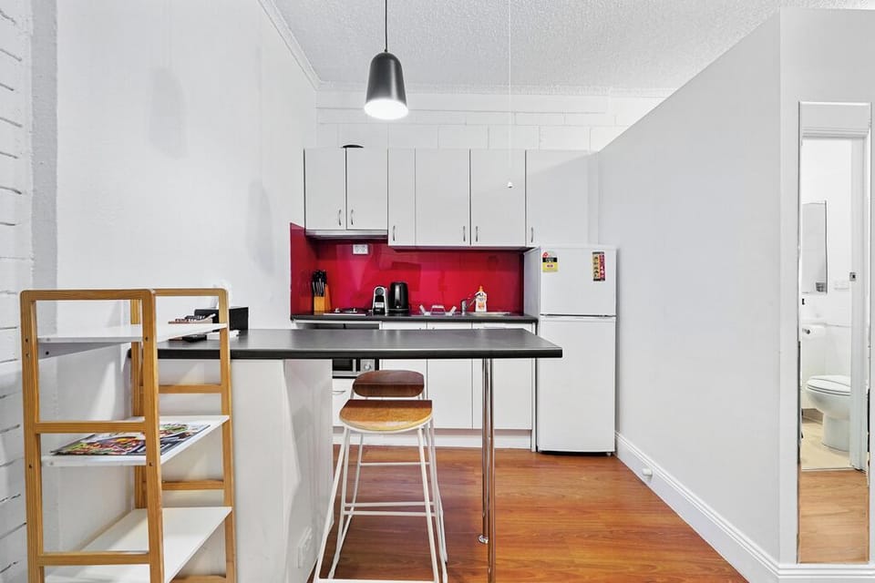 stools in kitchen