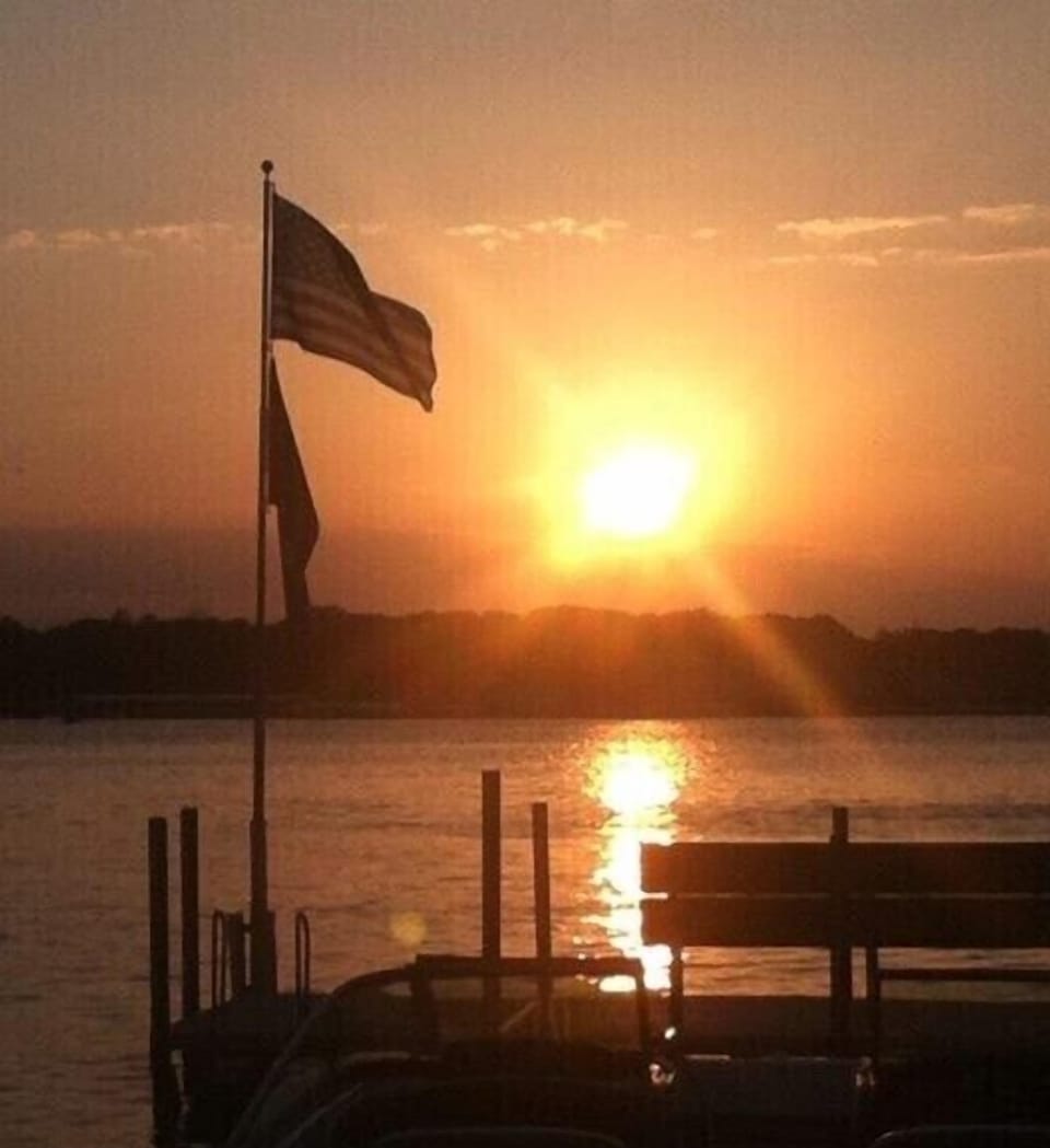 Sunset from Bridges Bay