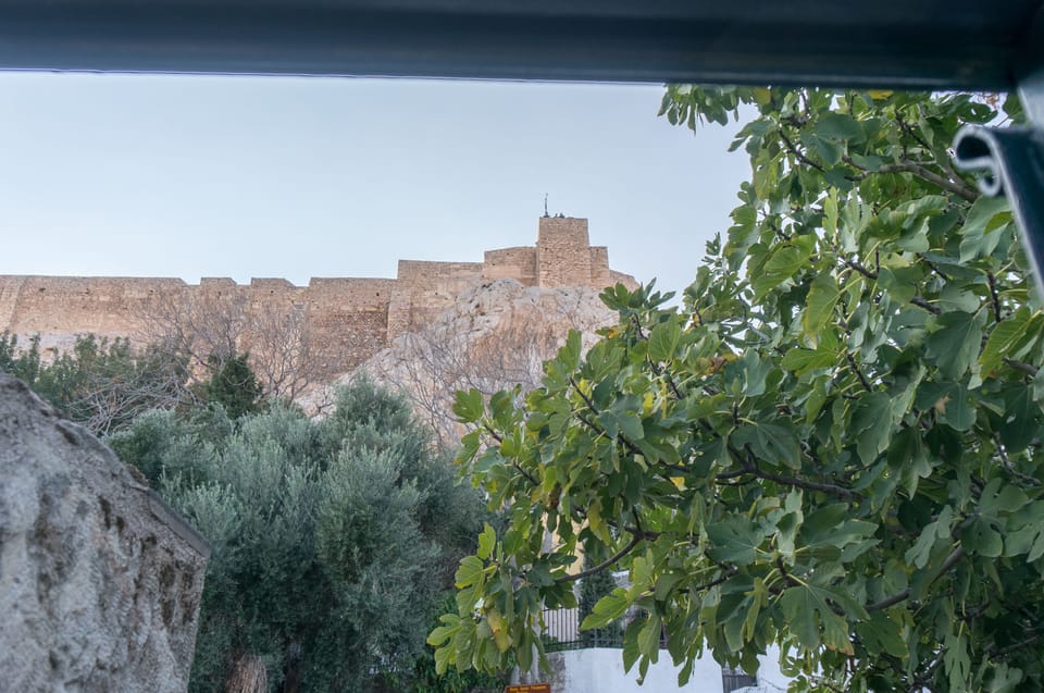 Look over your shoulder, it's the Acropolis!!!