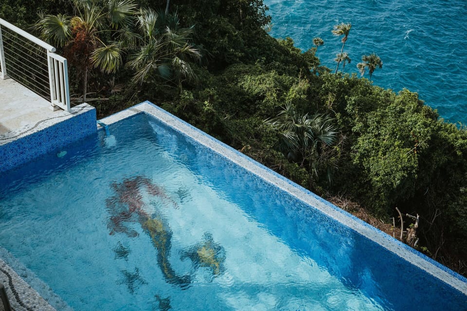 Amazing custom mosaic tiled pool! It's One-of-a-Kind!