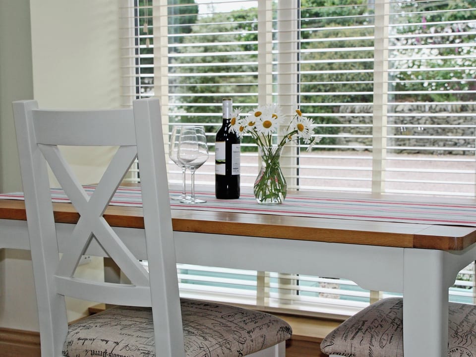Inviting dining area | Swallows, Borgue, near Kirkcudbright