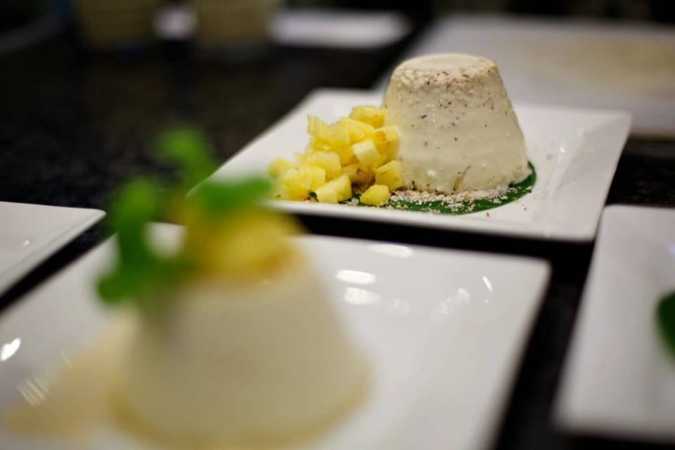 Coconut panacotta