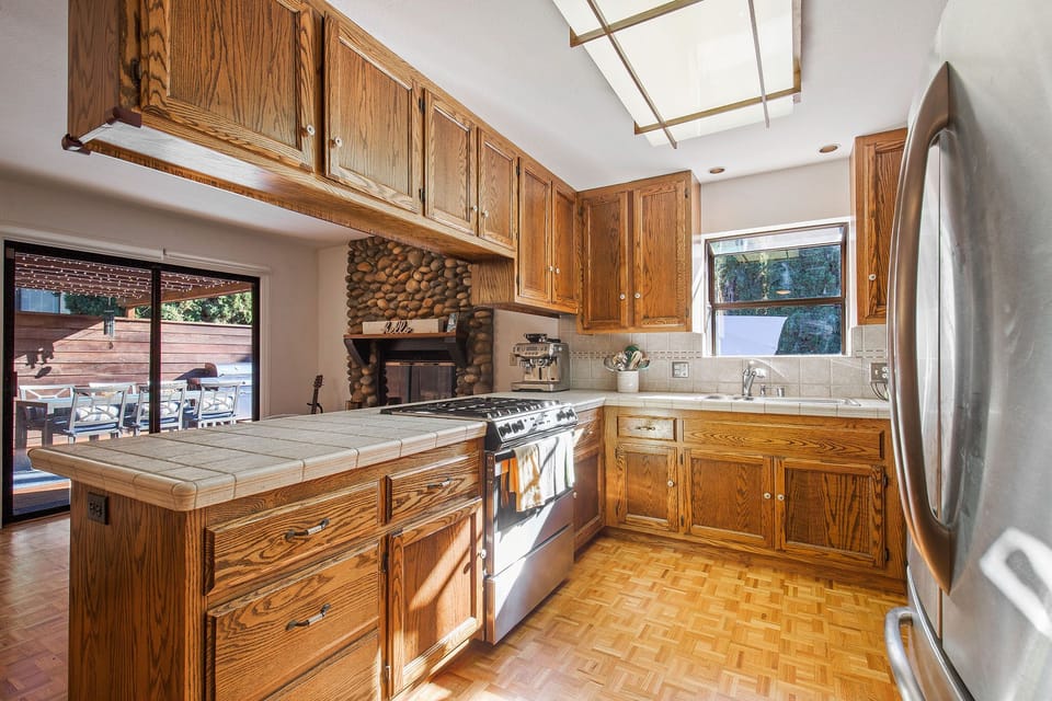 Make great meals in the fully equipped kitchen