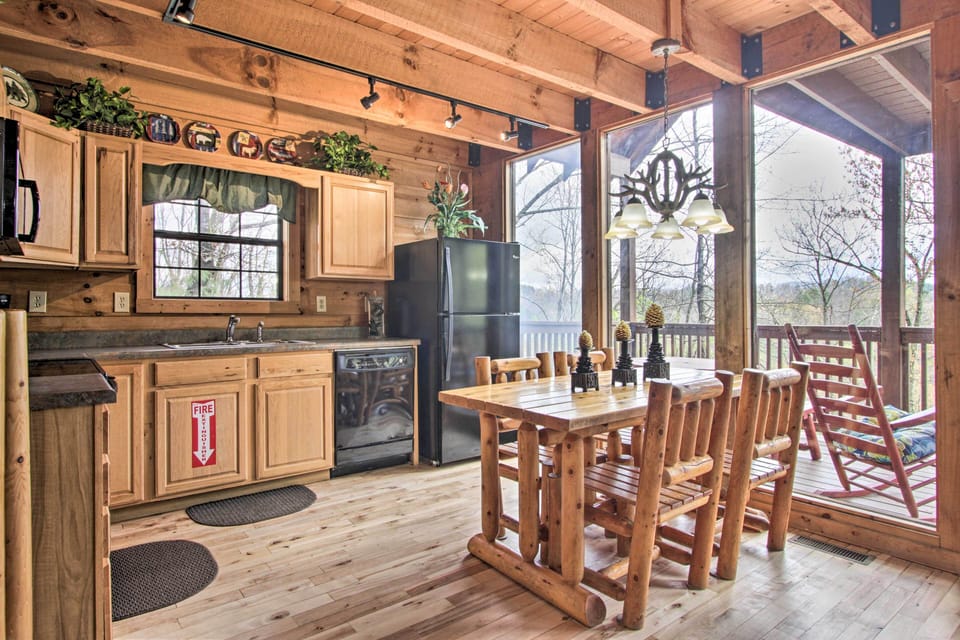 Dining Area | Dishware & Flatware | 1st Floor