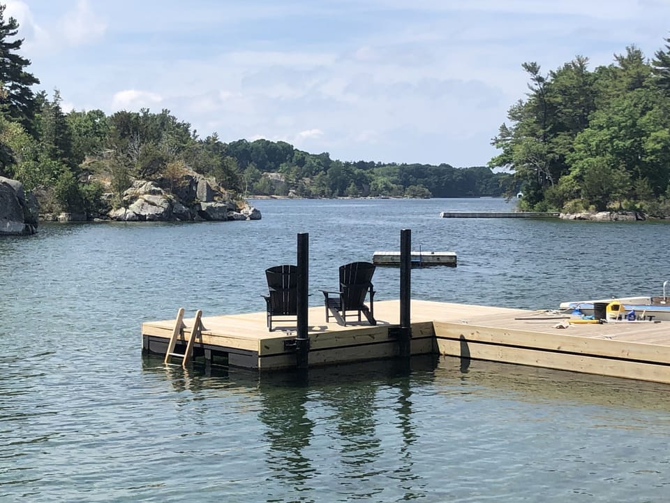 Dock Raft Swimming Area