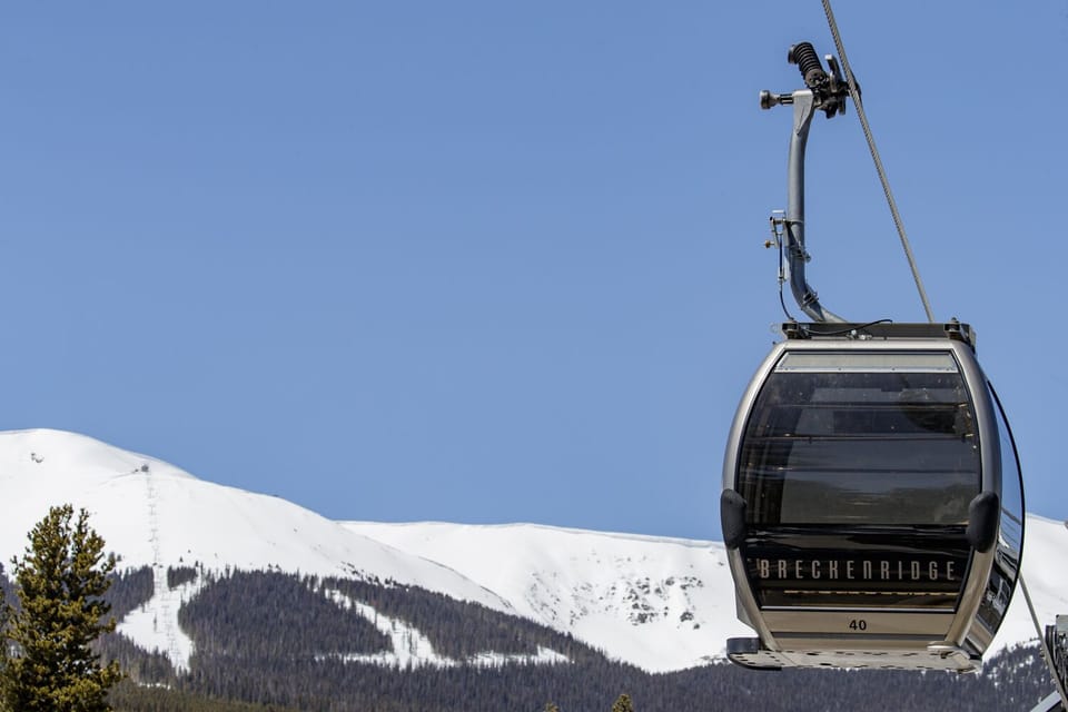 This is the gondola that will take you down to town or up to the ski resort, the stop is just up the road from the home.