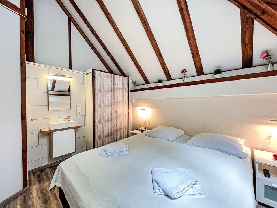 Wood, Floor, Flooring, Ceiling, Interior Design, Door, Bedroom, Furniture, Bed, Home
