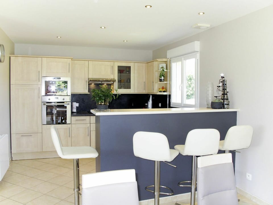 Furniture, Room, Property, White, Interior Design, Kitchen, Cabinetry, Building, Countertop, House