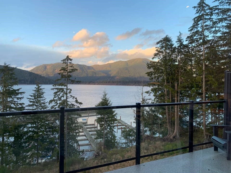 view from the balcony