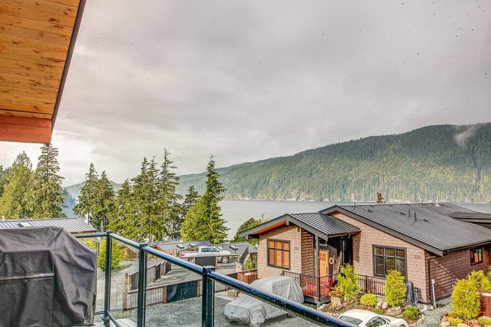 looking east off the balcony