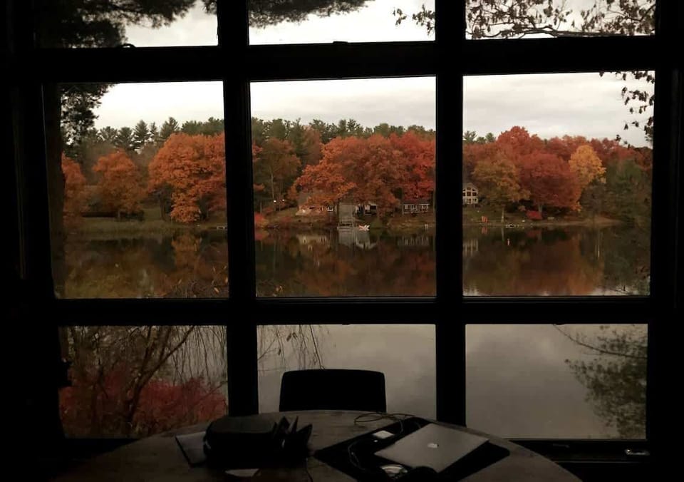 Dining Room View (Fall Time)