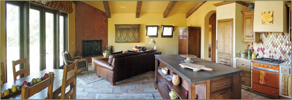guest house living area