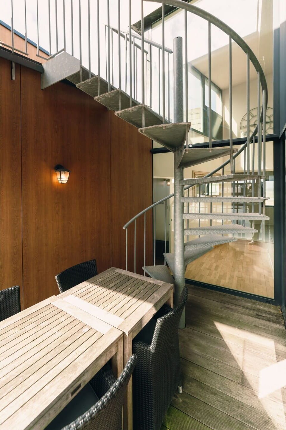 Table, Plant, Window, Building, Tree, Land Lot, Natural Landscape, Grass, Outdoor Table, Chair