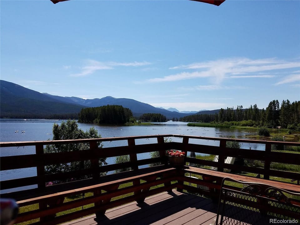 600 Square Foot Deck, you'll love it out here!