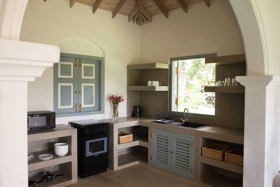 Paddy View villa kitchen