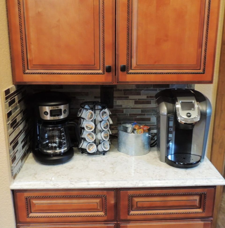 Kitchen coffee station