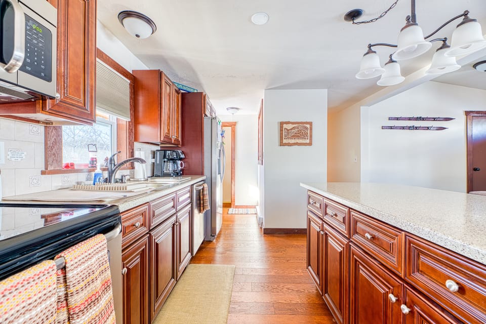 Upstairs kitchen