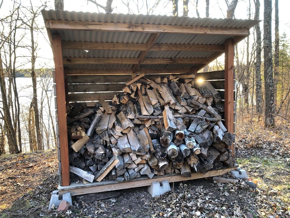 Free firewood available for use