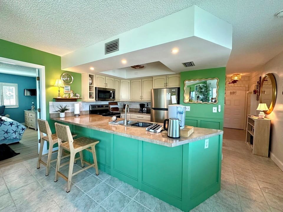 Kitchen to Front Door and Master Bedroom