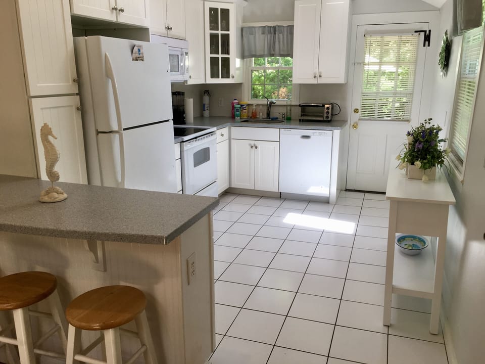 Kitchen with breakfast bar