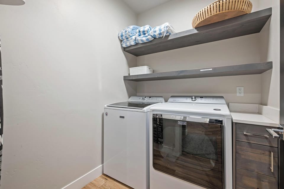 Laundry on the main floor