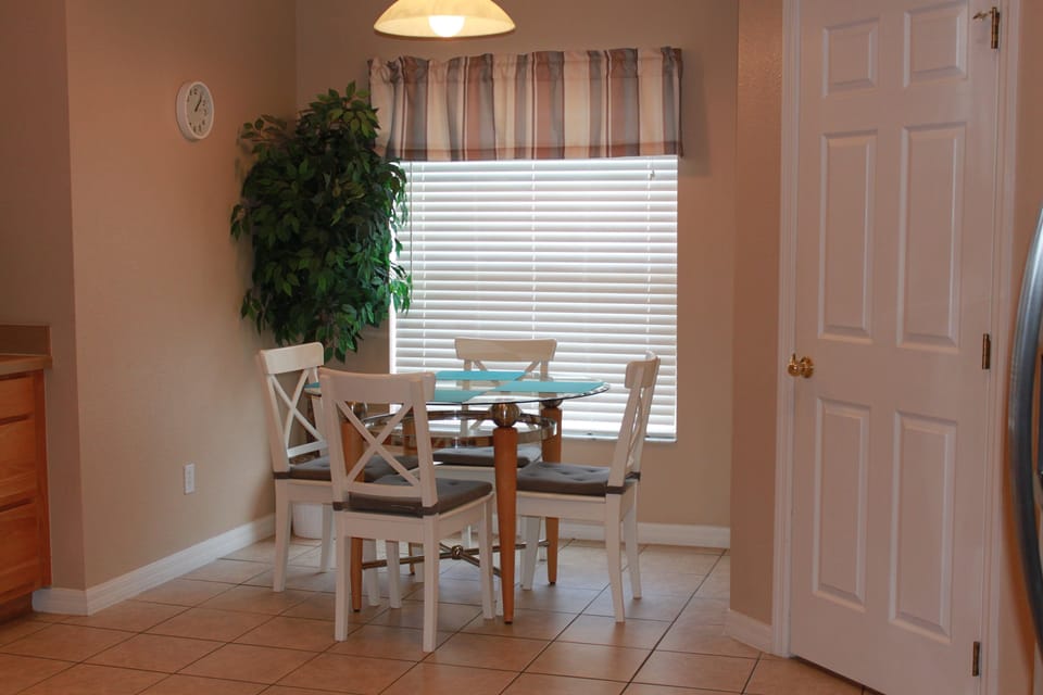 Breakfast nook off the Kitchen 