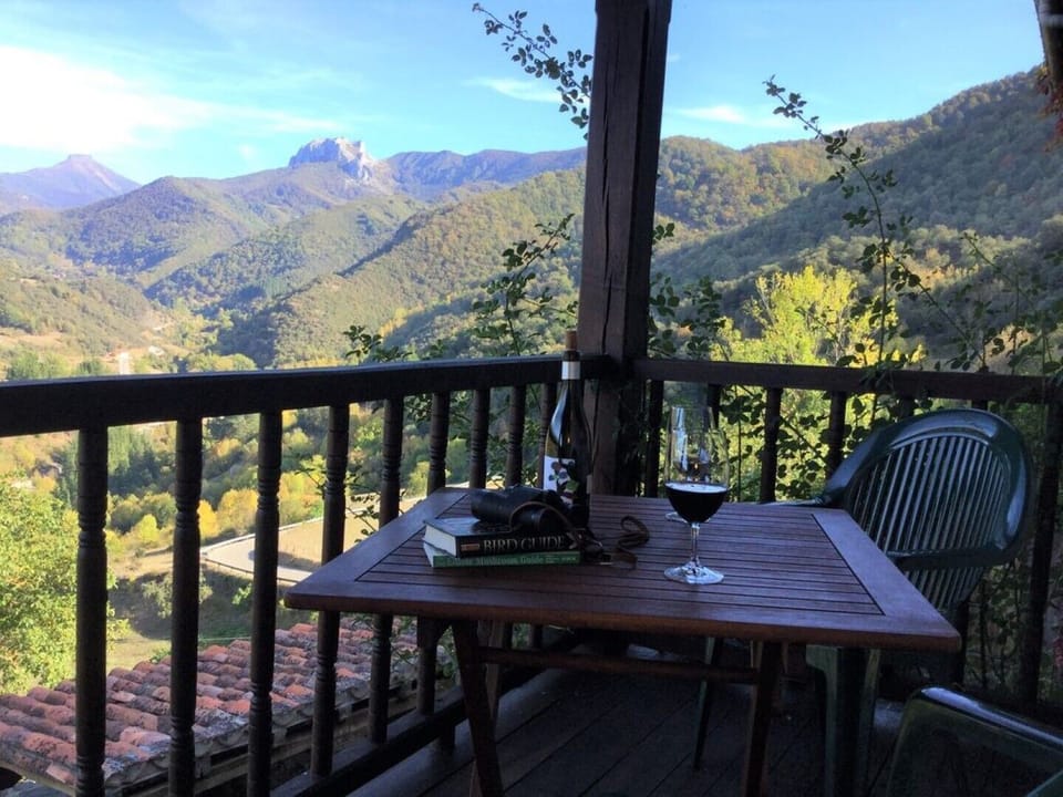 Just sit back and enjoy the stunning views at Olmares
